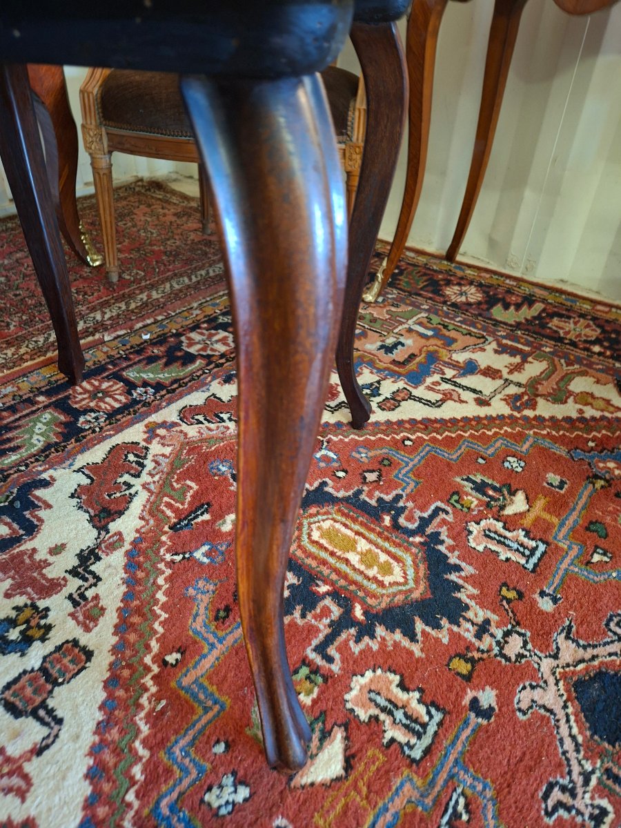 Fixed Two-tier Mahogany Tea/coffee Table-photo-1