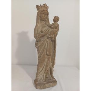 Vierge couronnée à l'enfant 