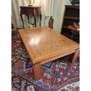 Low Table In Burl Veneer