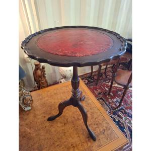 Grand Guéridon/Table d 'Appoint de style Anglais en Acajou