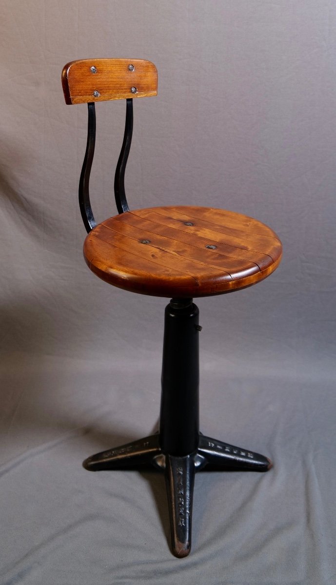 Singer Workshop Chair - Industrial Design - 1930s-photo-2