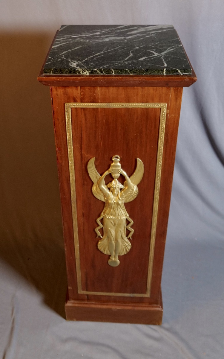 Gaine en acajou de style Empire-photo-2