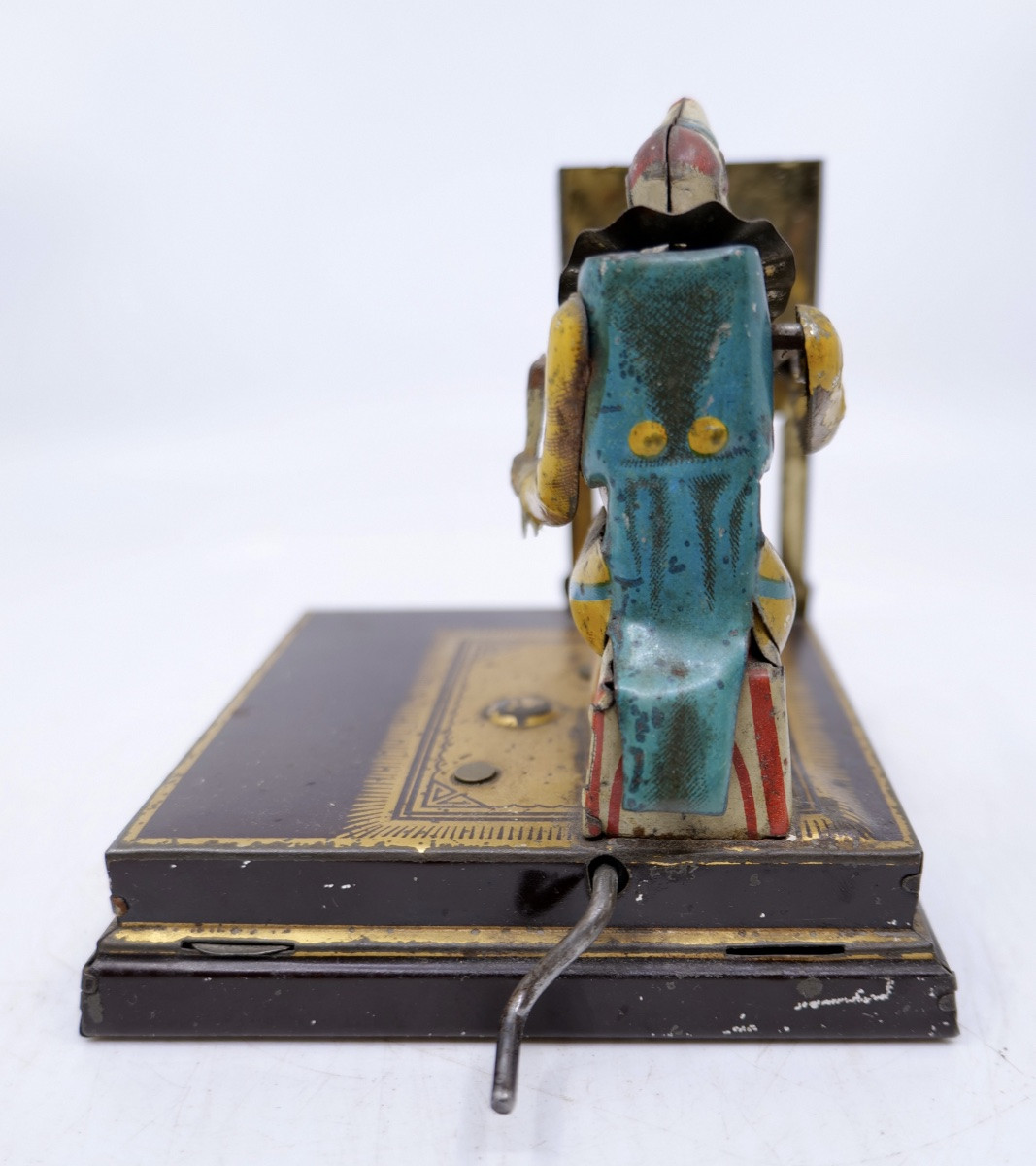 Philip Vielmetter - The Drawing Clown - Mechanical Toy, Germany Circa 1900 (painting Clown) -photo-4