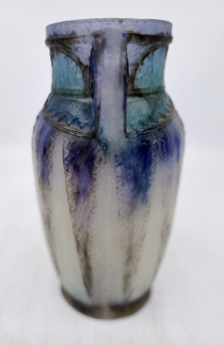 Gabriel Argy-rousseau  (1885 - 1953) Art Deco "thèbes" Vase - 1924-photo-3