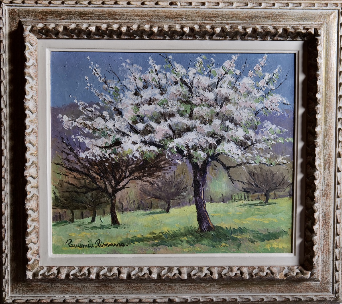 Paul-émile Pissarro, "white Apple Tree" - Normandy - Calvados-photo-2