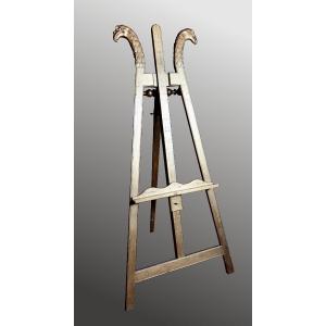 Display Easel With Eagle Heads - Empire Style - Late 19th Century - Circa 1900