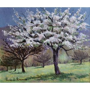 Paul-Émile Pissarro "Pommier blanc" - Normandie - Calvados