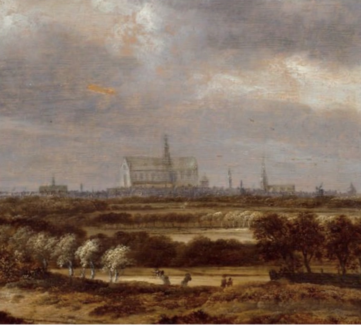 Jan Vermeer Of Haarlem (1628–1691), View Of St. Bavo’s Church