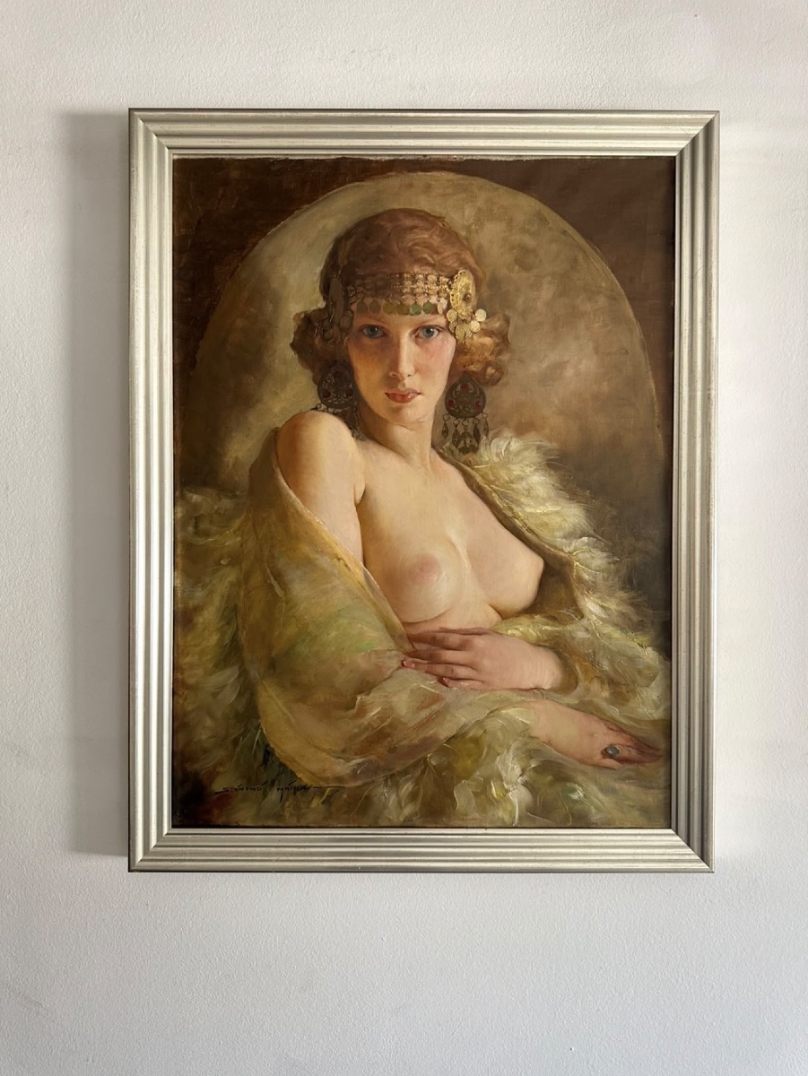 Maria Szantho (1897–1998), *the Nude*.-photo-2