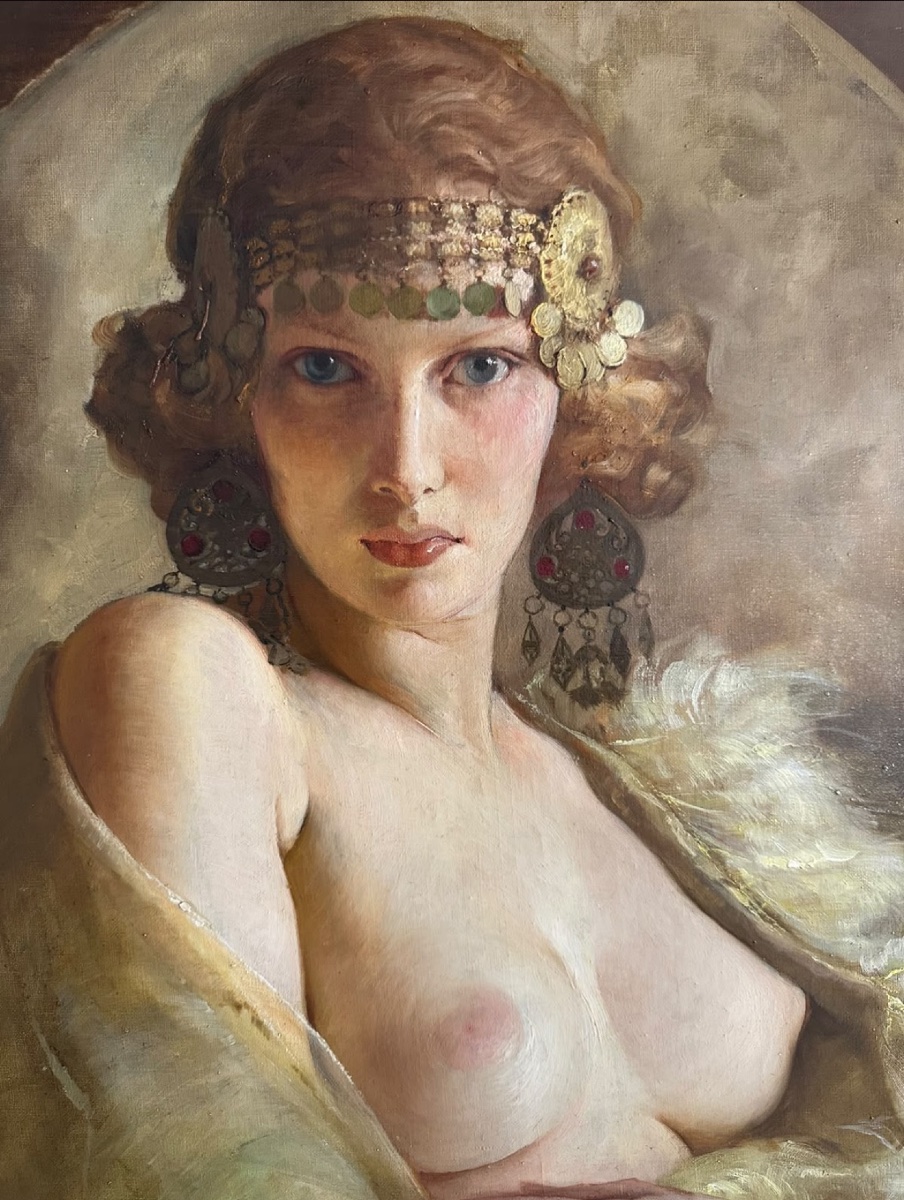 Maria Szantho (1897–1998), *the Nude*.-photo-3