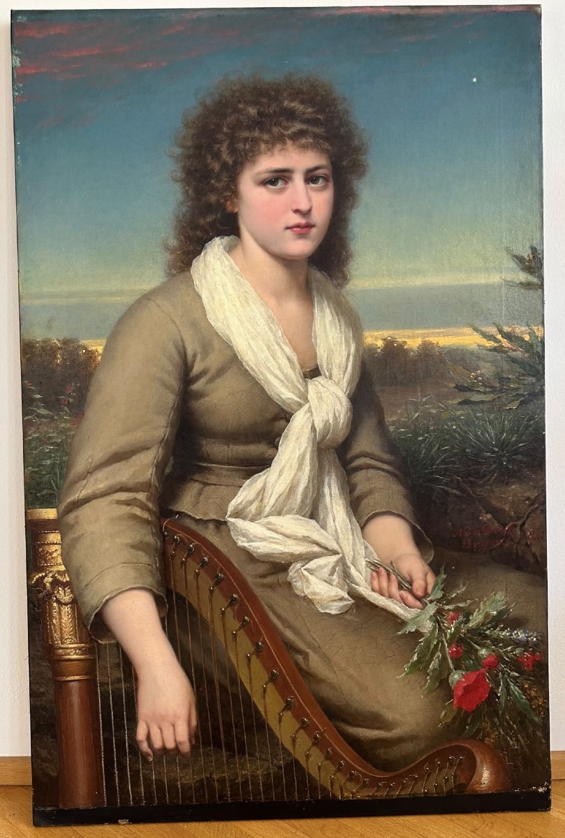 Adalbert Franz Eugen Begas (1836–1888), « La chanson populaire ».-photo-2
