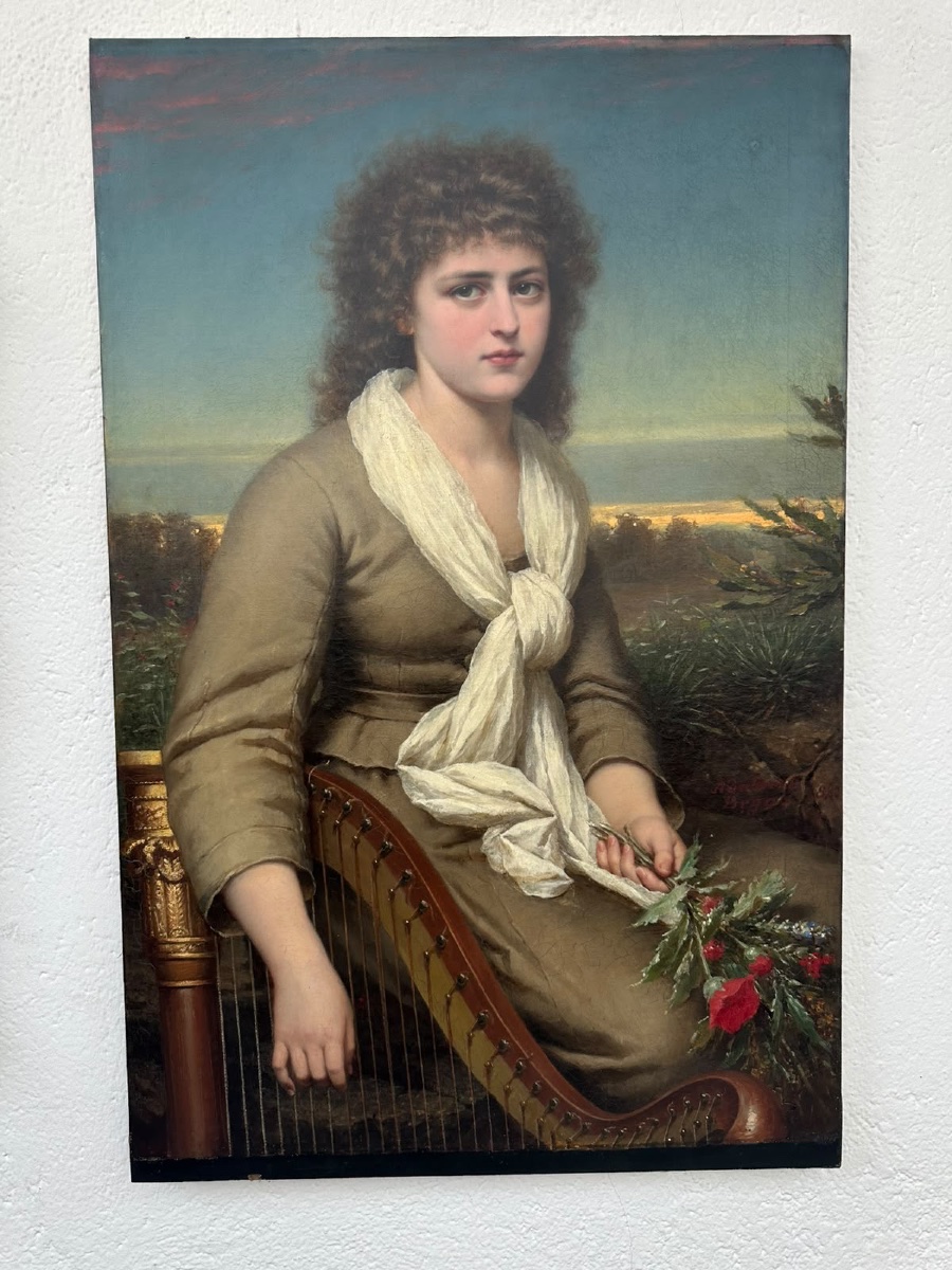 Adalbert Franz Eugen Begas (1836–1888), “the Folk Song.”-photo-6