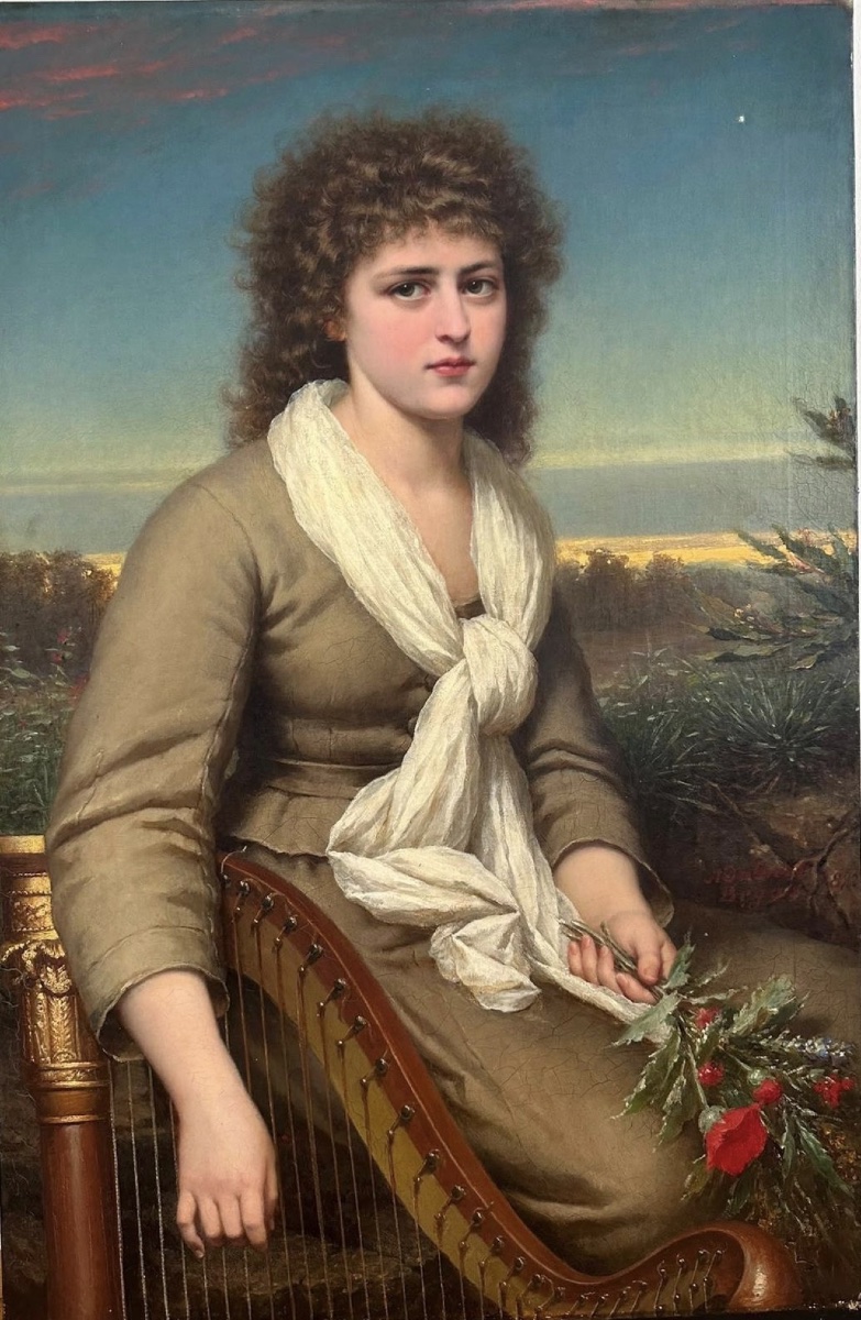 Adalbert Franz Eugen Begas (1836–1888), « La chanson populaire ».