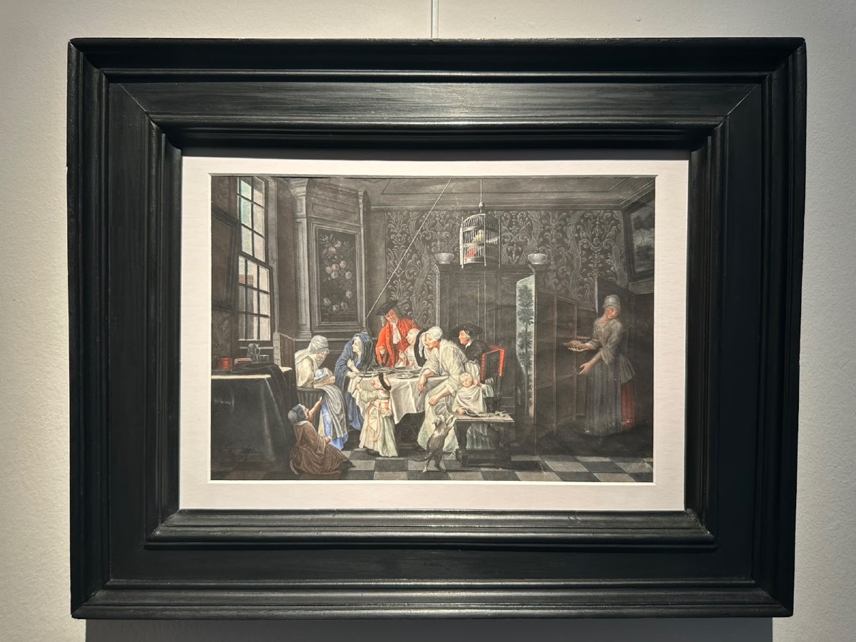 Attributed To Jan Josef Horemans The Elder (flemish Artist, 1682–1759), “the Family Meal.”