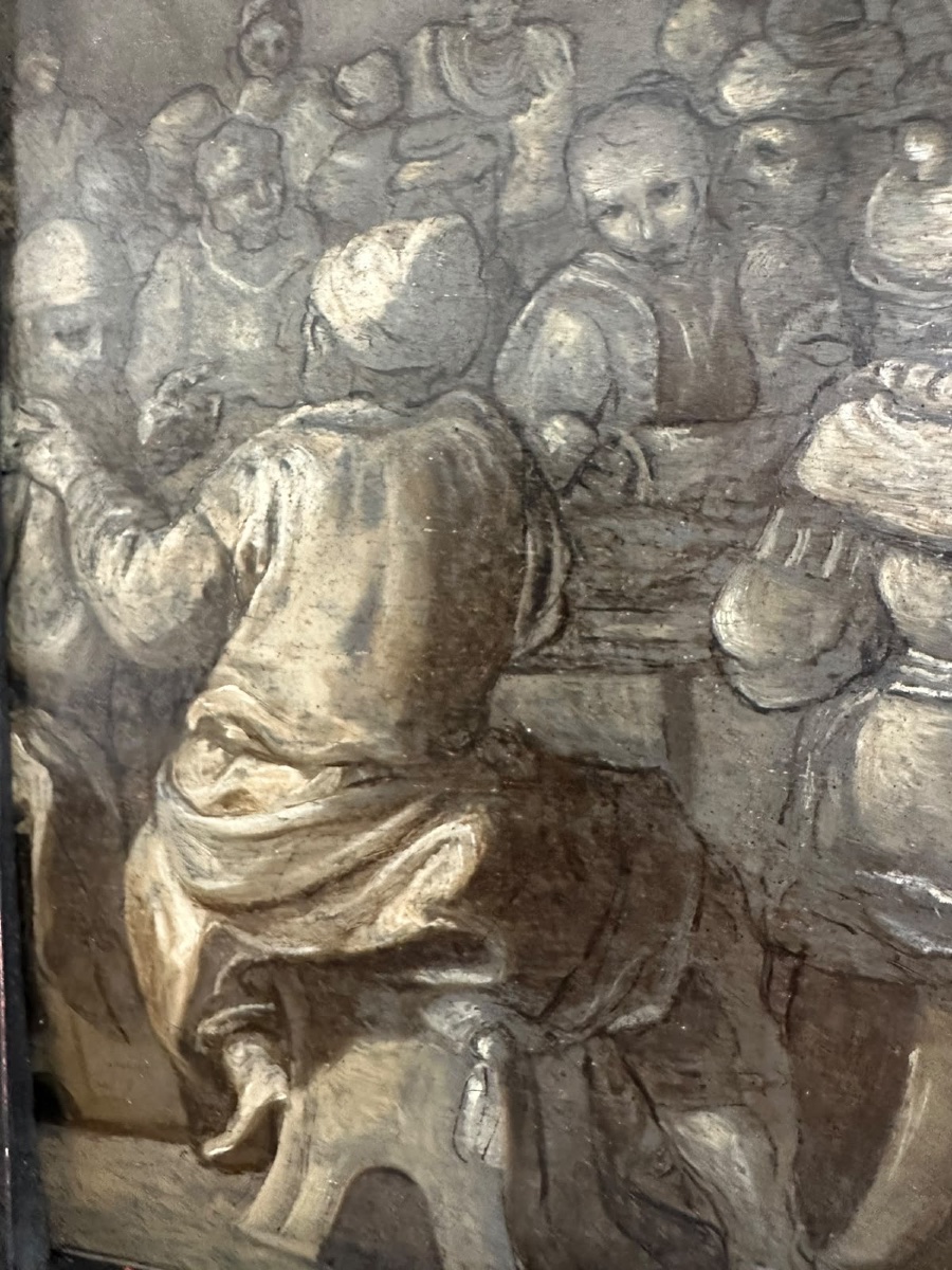 Rombout Uylenburg (1580–1628), Scène de banquet.-photo-2