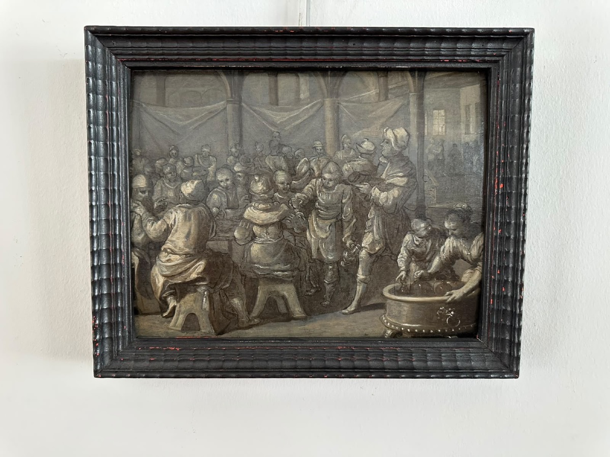 Rombout Uylenburg (1580–1628), Scène de banquet.