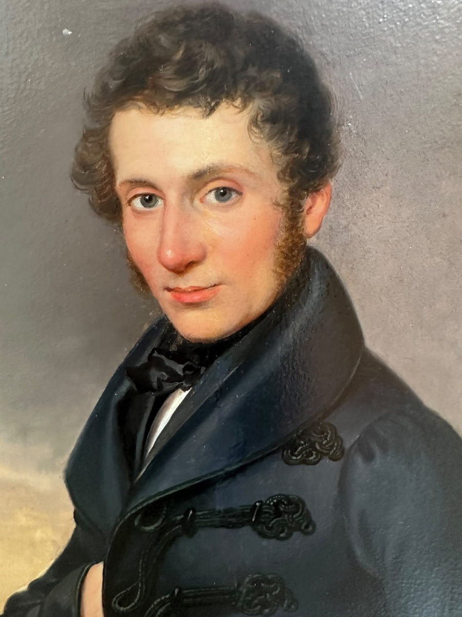 Pair Of Portraits By Leopold Fertbauer (1802–1875)-photo-4