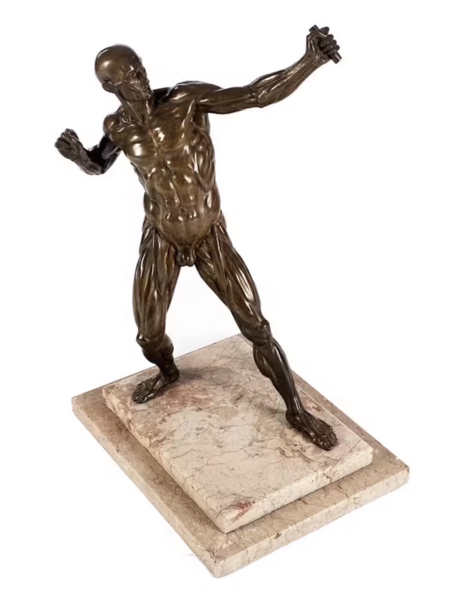 Sculpture en bronze « L’Archer » — disciple de Willem van Tetrode-photo-2