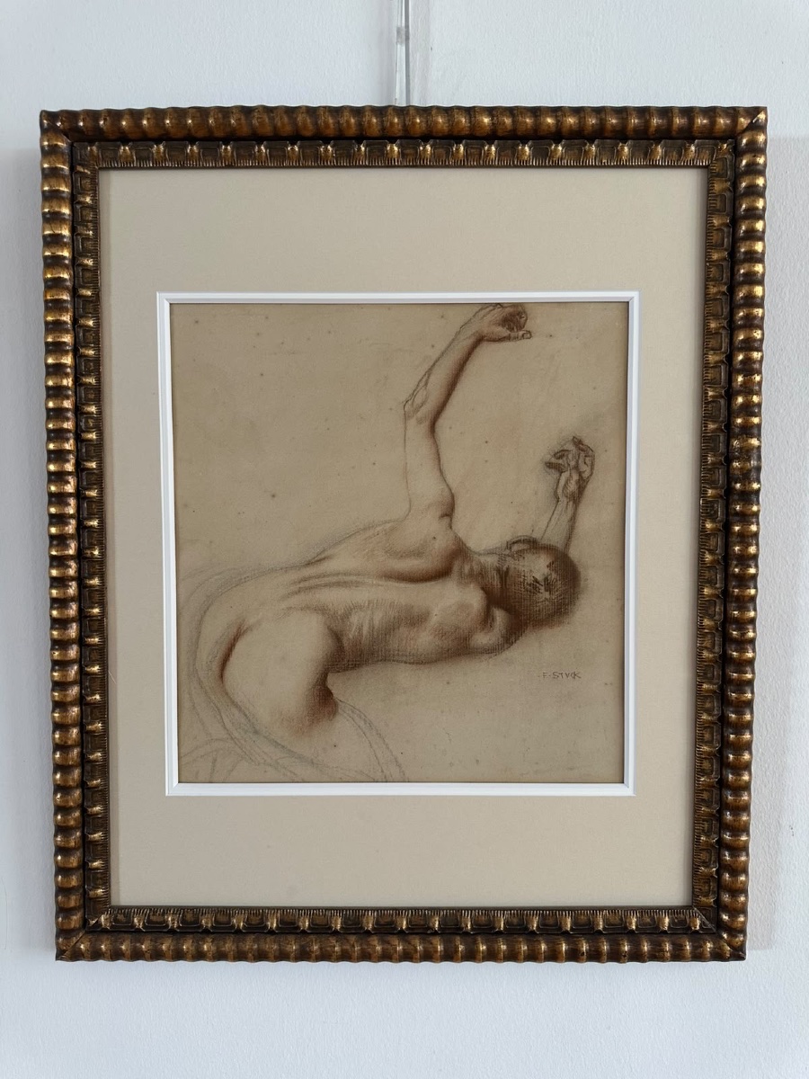 Franz Von Stuck (1863–1928), Nude Man