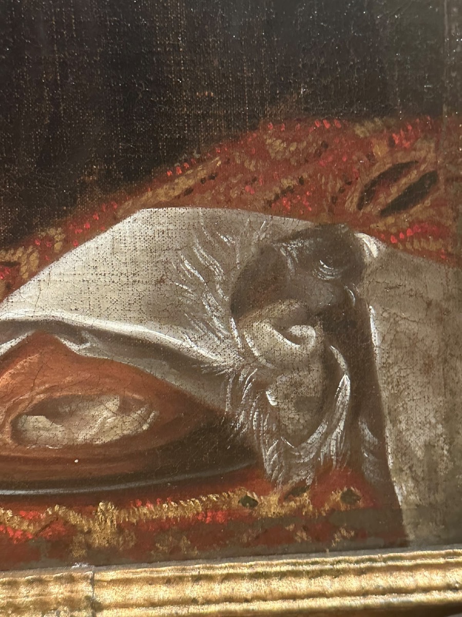 Attribué à Giovanni Cariani (1485–1547) "Triple portrait"-photo-4