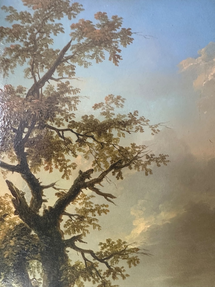Franz De Paula Ferg (1689–1740) — Oil On Copper Depicting Animated Ruins-photo-3