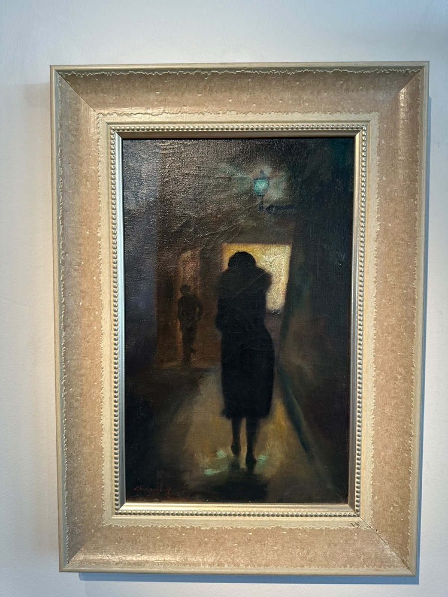 Nicolas Sinezouboff (1891–1948) - Nighttime Street Scene 