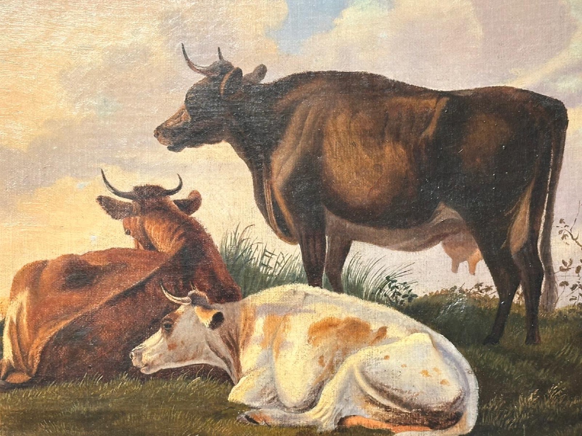 Paysage pastoral — Frederik Lodewijk Huygens (1802–1887)-photo-2