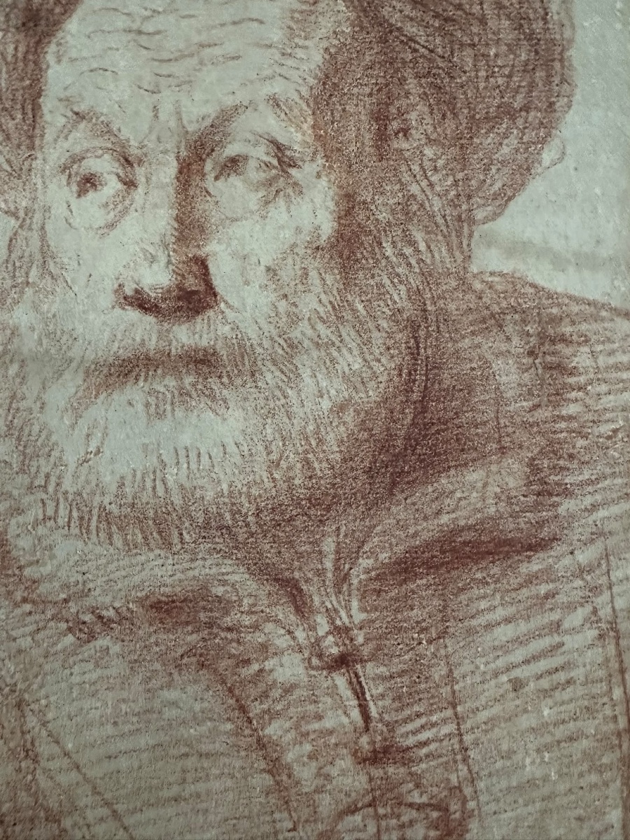 Attributed To Lorenzo Tiepolo (1736–1776) - “portrait Of A Bearded Man Wearing A Turban”-photo-4
