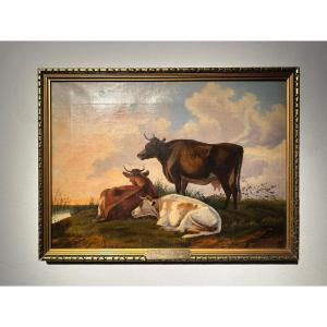 Pastoral Landscape — Frederik Lodewijk Huygens (1802–1887)