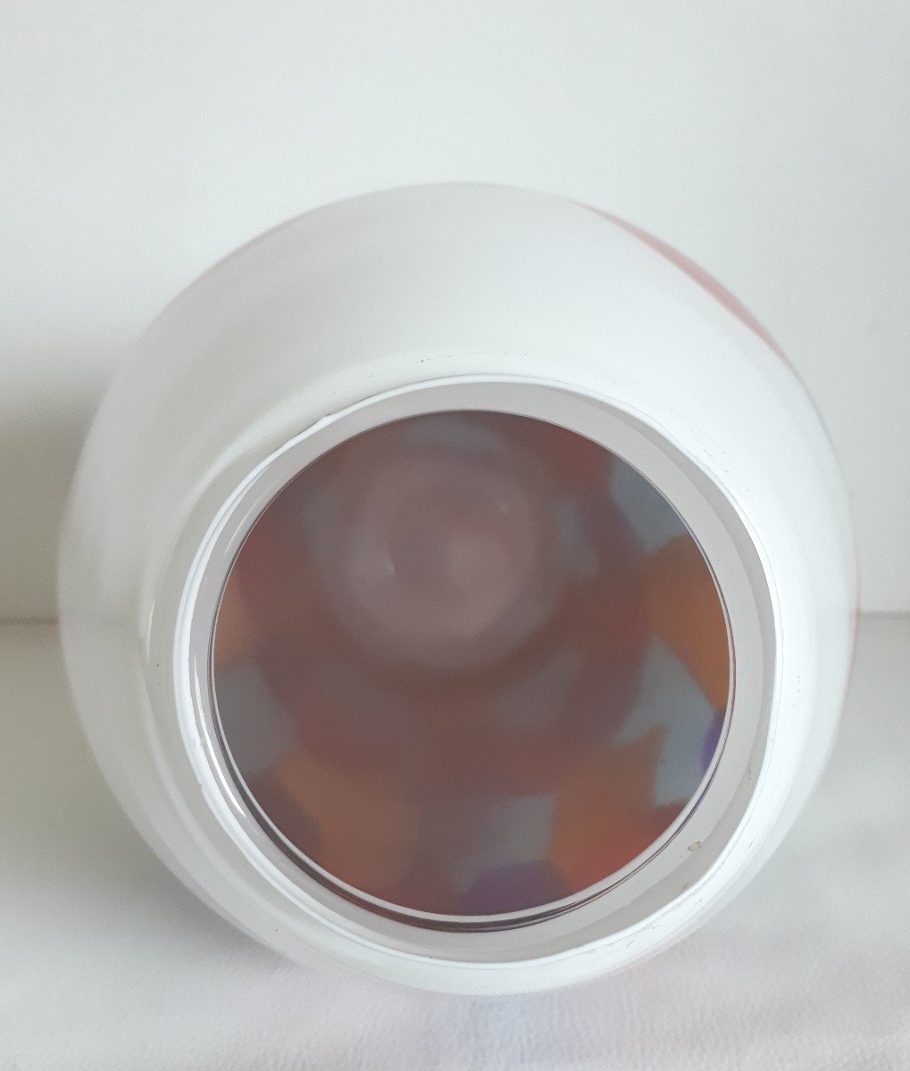 Important vase en verre de Murano-photo-5