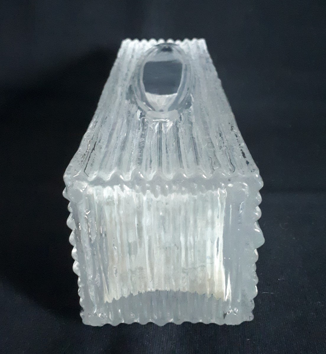 DAUM vase en cristal modèle Cratère 1970-photo-6