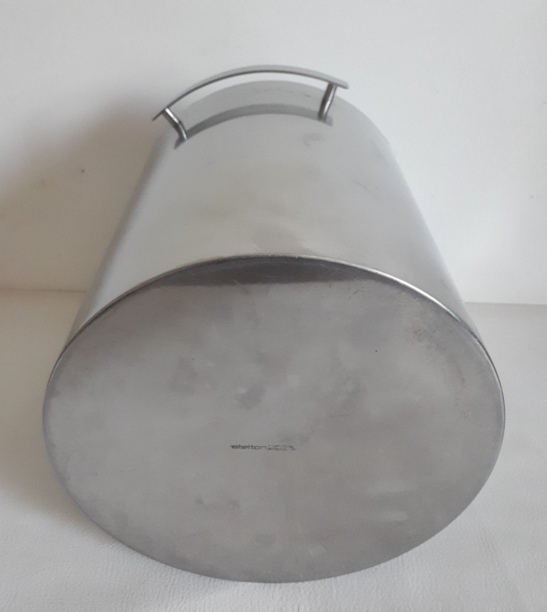 Arne JACOBSEN pour STELTON seau à champagne Cylinda-Line Danemark 1970 design-photo-5