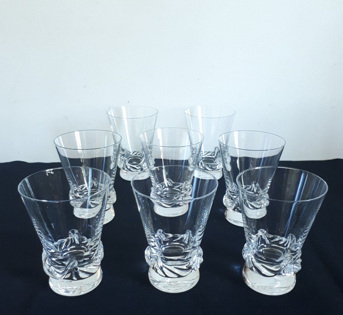 Cristallerie DAUM service de verres en cristal modèle Sorcy-photo-1