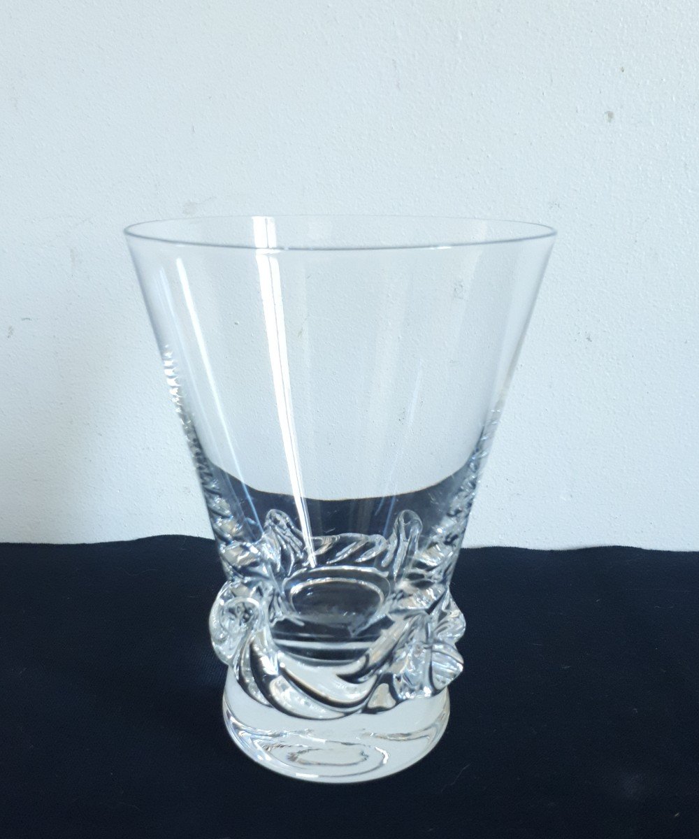 Cristallerie DAUM service de verres en cristal modèle Sorcy-photo-2