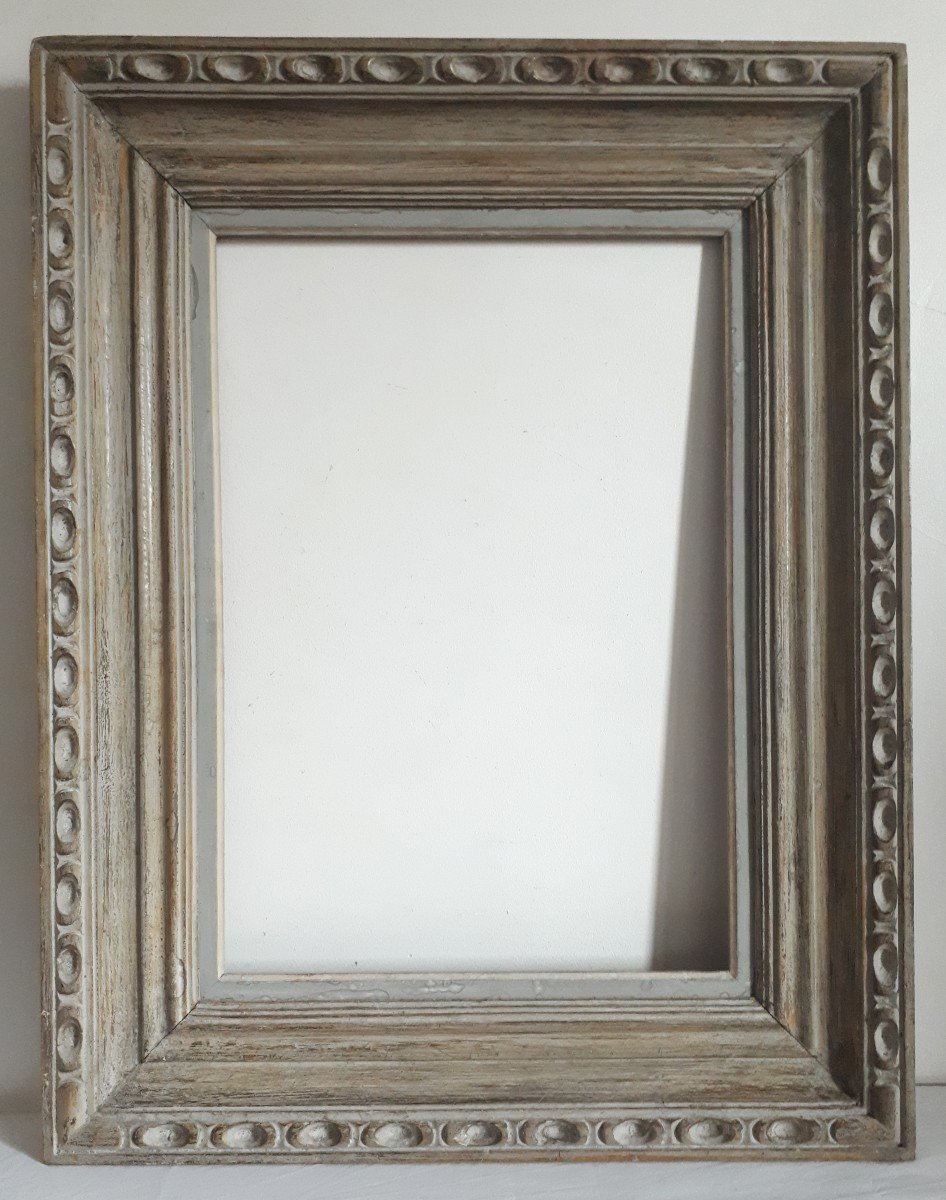 Emile Bouche Carved Wood Frame 10p Format For 55 X 38 Cm Painting