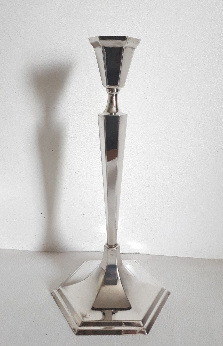 Pair Of Silver Candlesticks-photo-4
