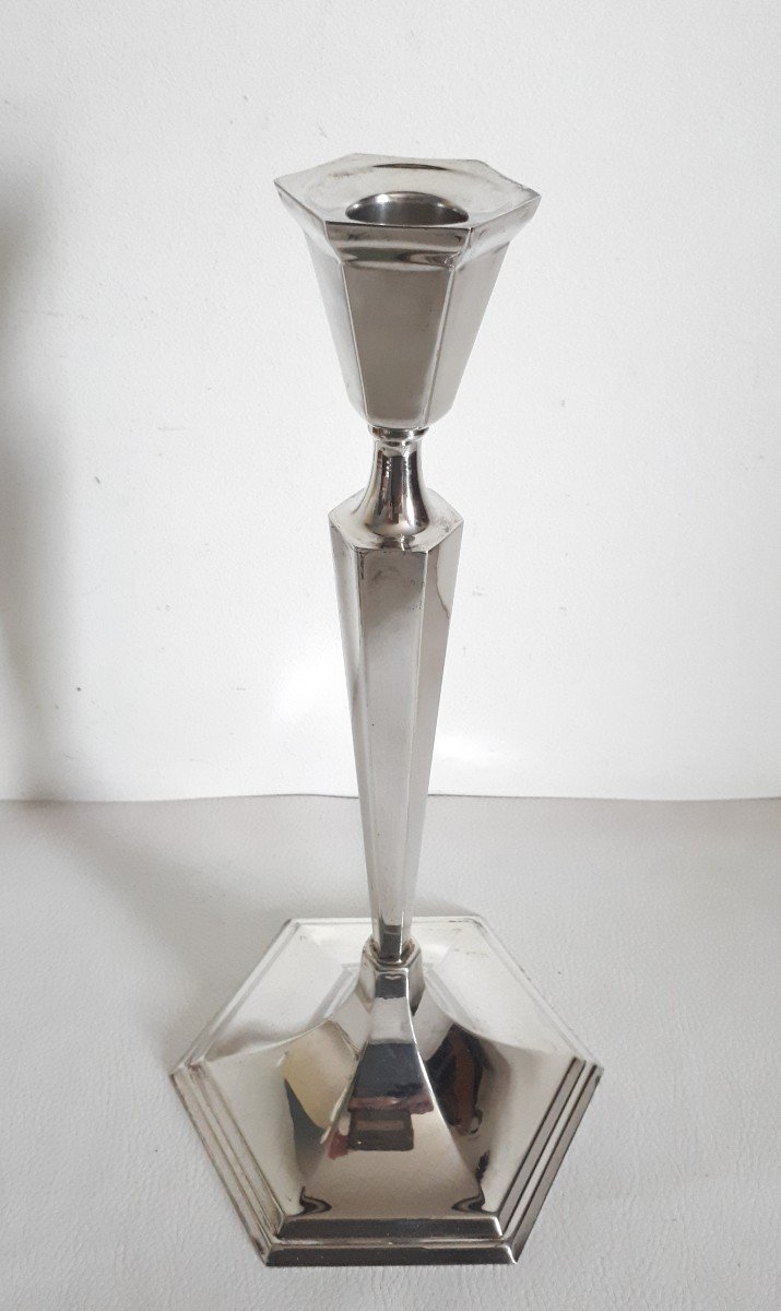 Pair Of Silver Candlesticks-photo-1