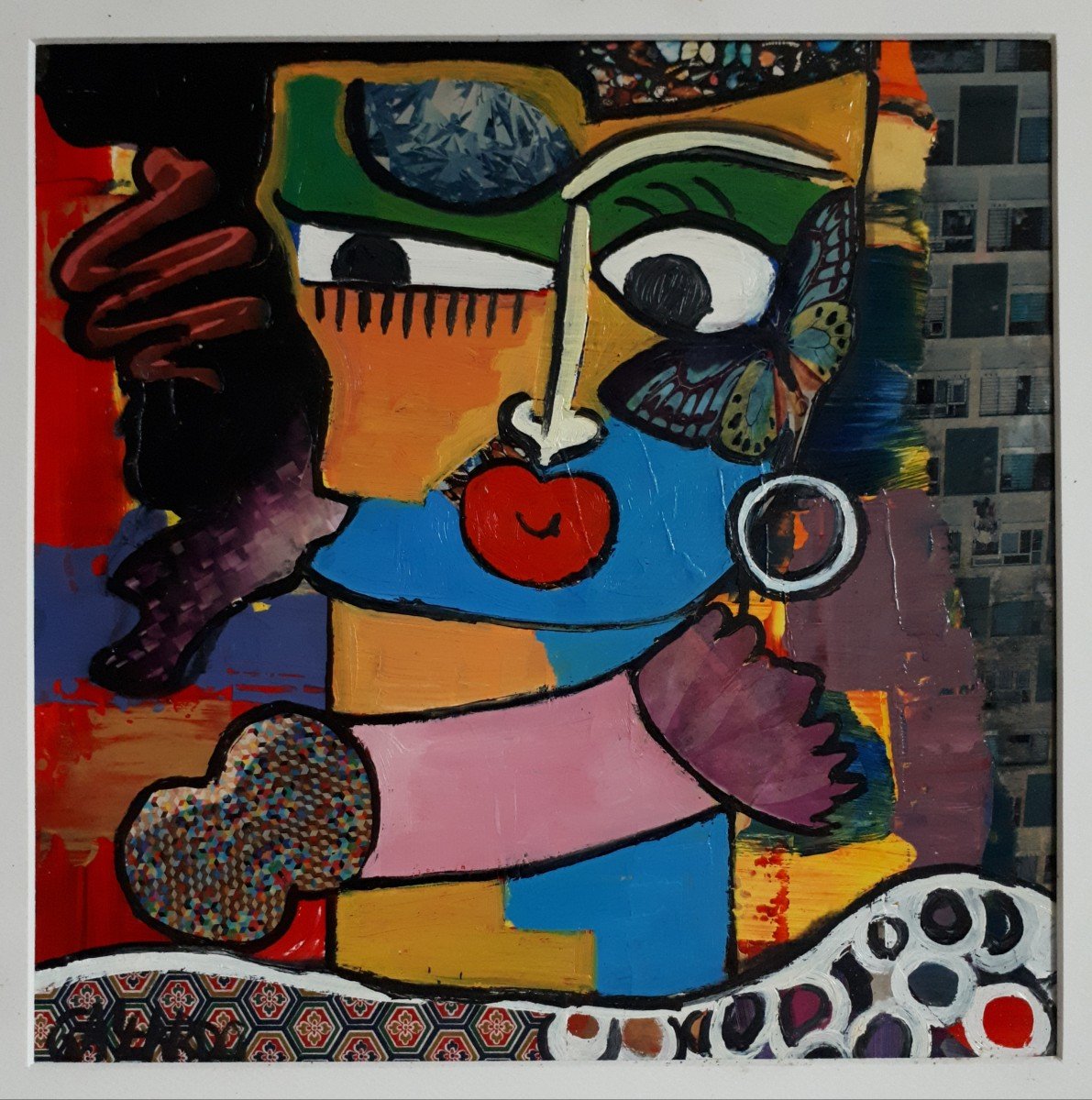 Mercedes Garcia Gallardo Oil Portrait Of A Woman Singular Art-photo-2