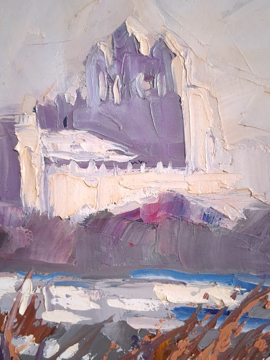 Jean Pastore (born In 1941) Horse At Saintes-maries-de-la-mer Camargue Oil On Canvas-photo-5