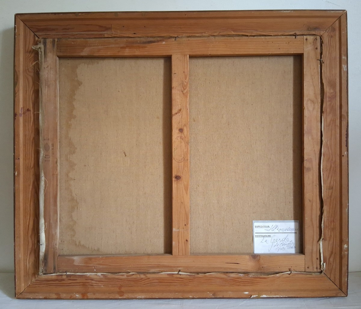 Joseph Charlotte ROUSSEAU (1890-1980) La Garde Toulon paysage provençal huile sur toile -photo-8