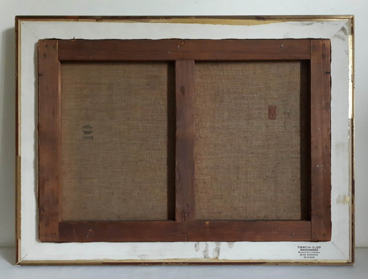 Georges Ricard-cordingley (1873-1939) Oil On Canvas Animated Landscape-photo-8