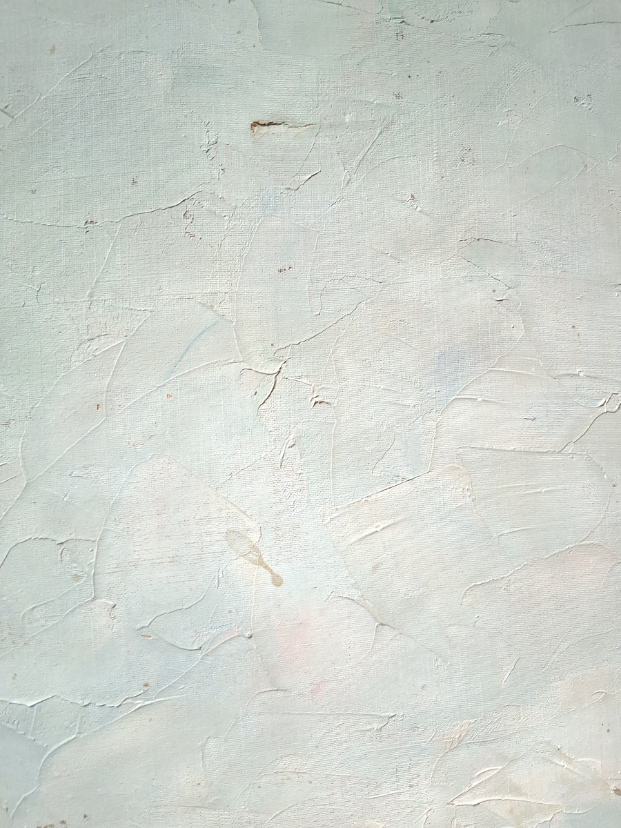 Eugène MICHEL huile sur toile paysage méditerranéen marine barque pêcheur-photo-6