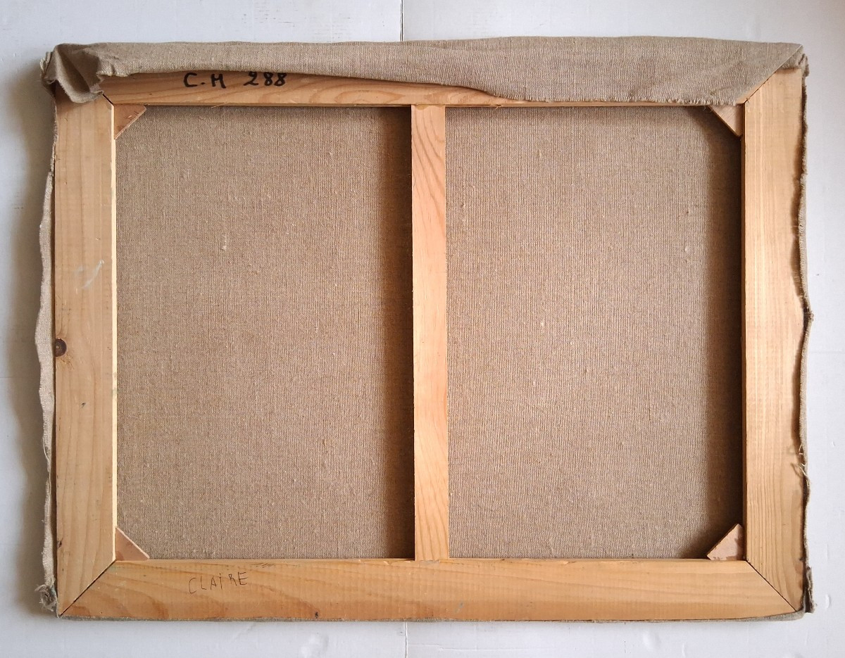 Jean-baptiste Muratore (1915-1977) Oil On Canvas Riverside Landscape-photo-7