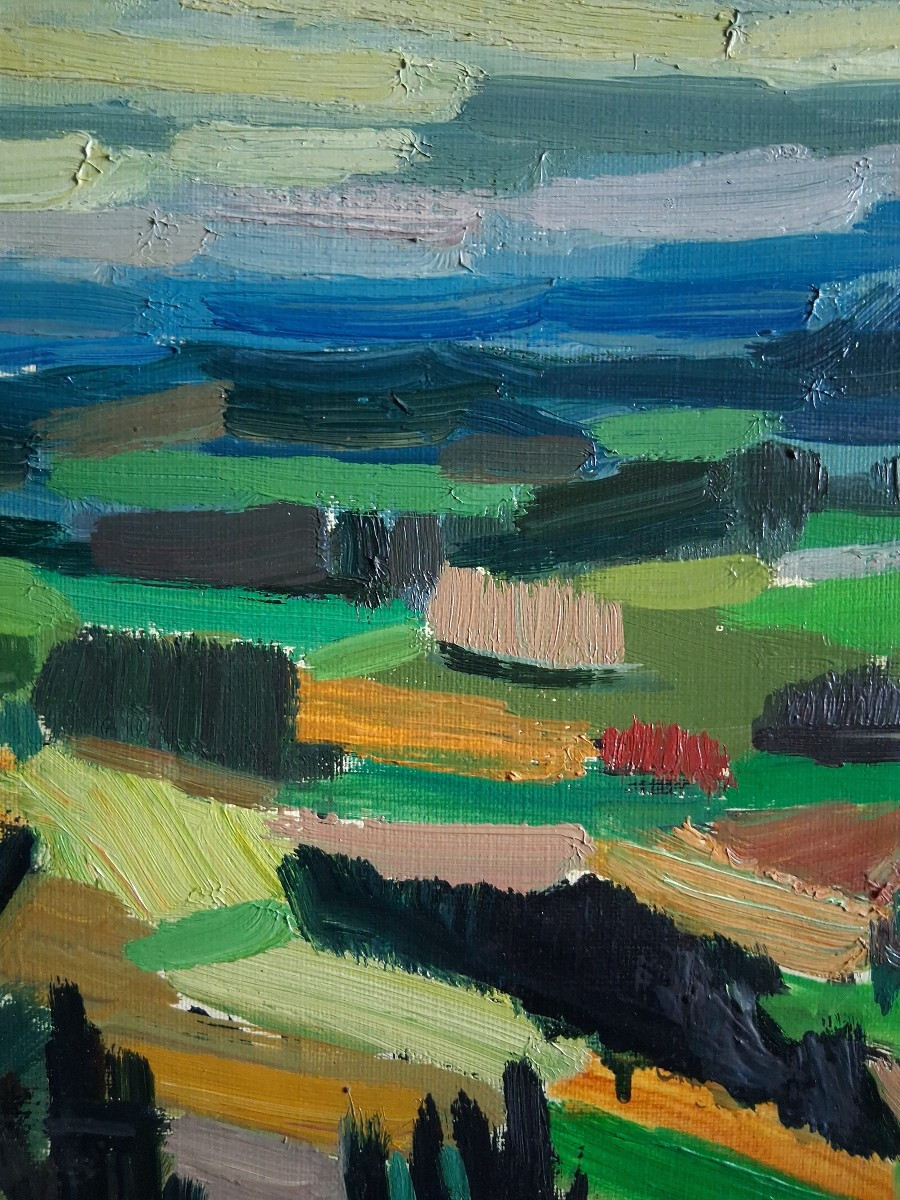 Jean-baptiste Muratore (1915-1977) Oil On Canvas Landscape-photo-4