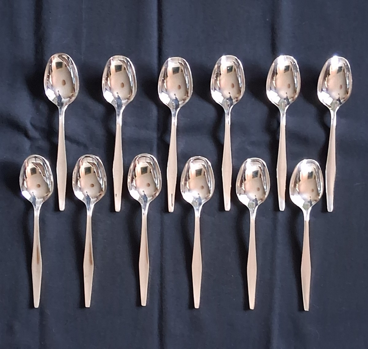 Lino Sabattini For Christofle Orly 12-piece Cutlery Set, 62 Pieces, Design 1957-photo-4