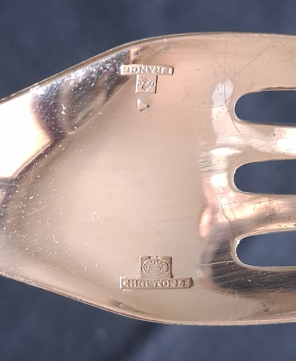 Lino Sabattini For Christofle Orly 12-piece Cutlery Set, 62 Pieces, Design 1957-photo-5