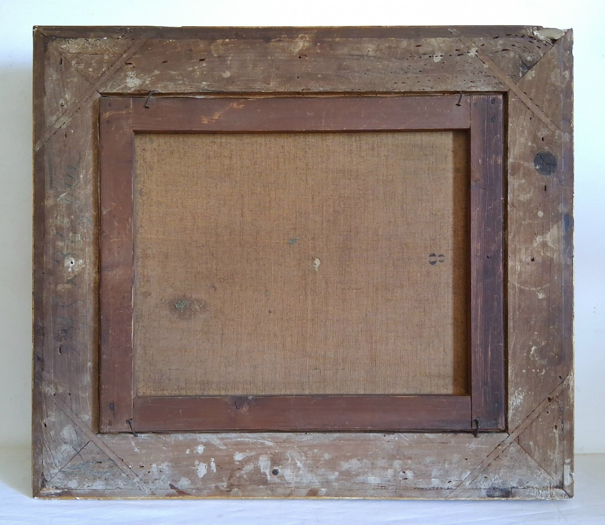 Louise Landré (1852-1934) Portrait Female Nude Reading, Oil On Canvas-photo-8