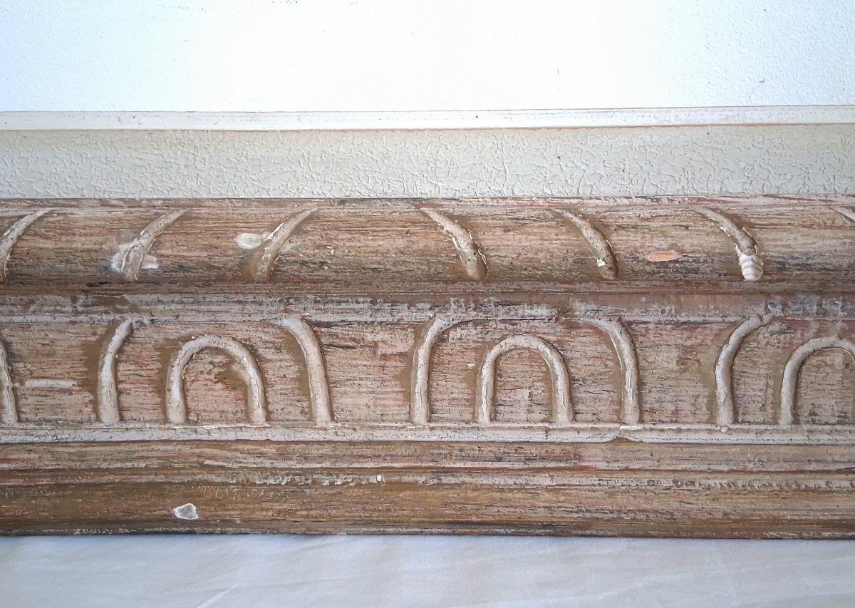 Montparnasse Carved Wooden Frame Size 12p For A 61 X 46 Cm Painting-photo-2