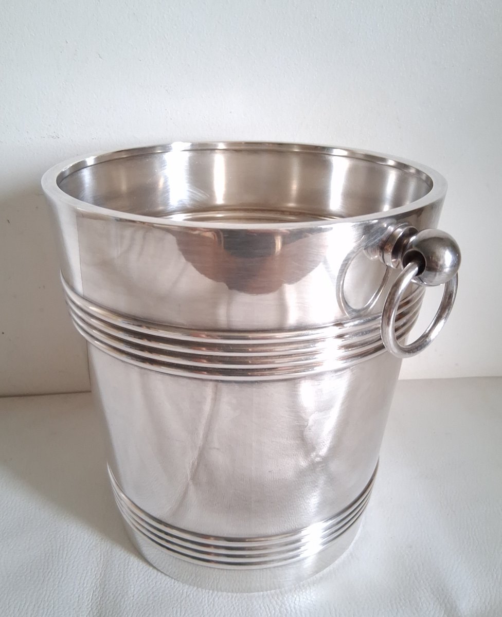 Christofle Champagne Bucket Biarritz Model-photo-3