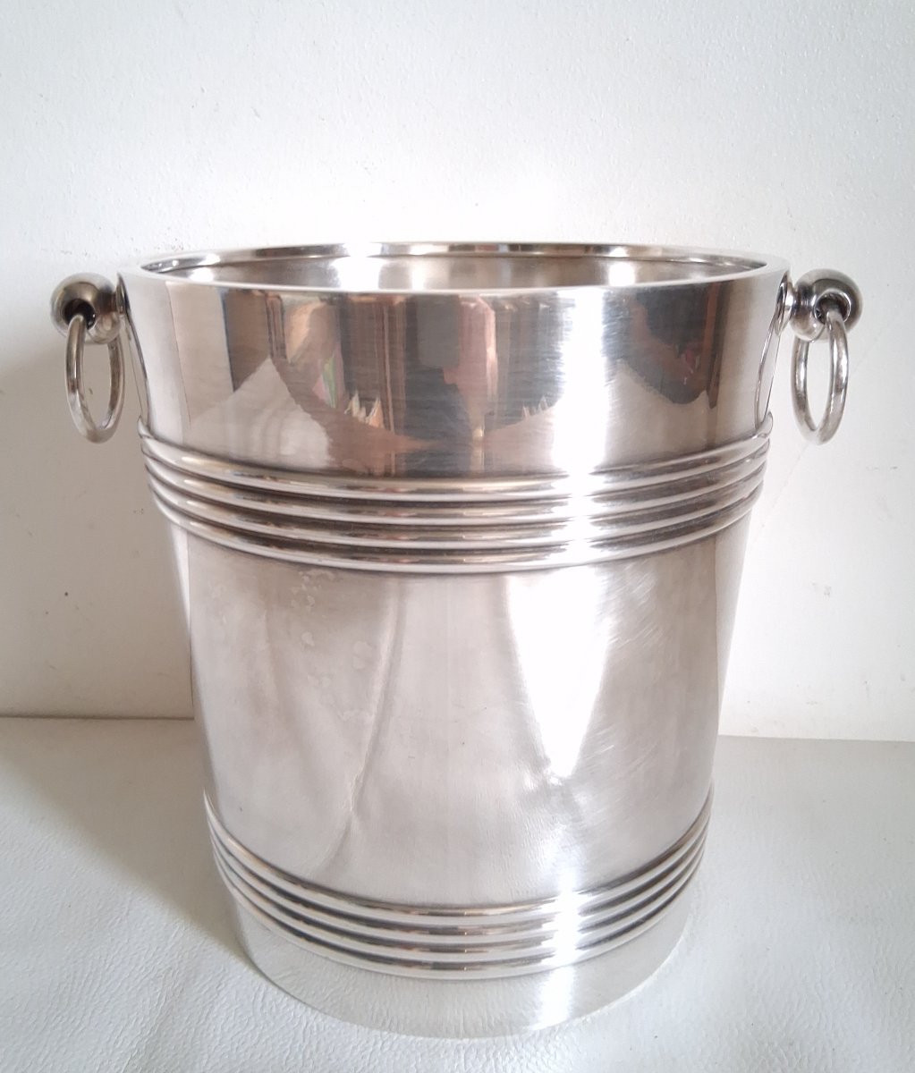 Christofle Champagne Bucket Biarritz Model
